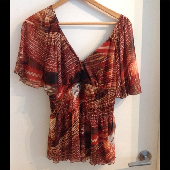 🍁 GORGEOUS TOP M, NWOT - Picture 6 of 7